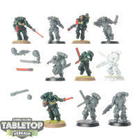 Dark Angels - 10 x Assault Intercessor Squad - teilweise...