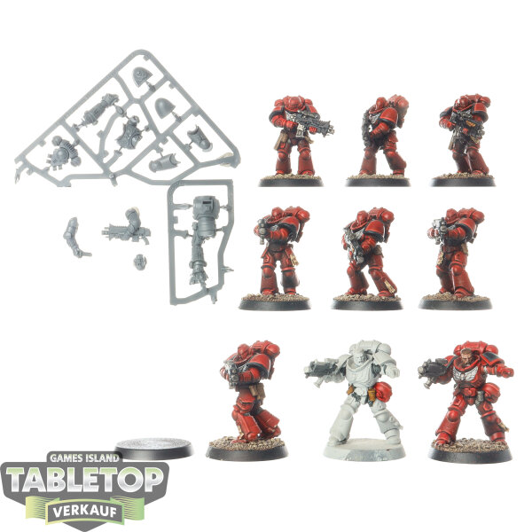 Space Marines - 10 x Intercessor Squad - teilweise gebaut