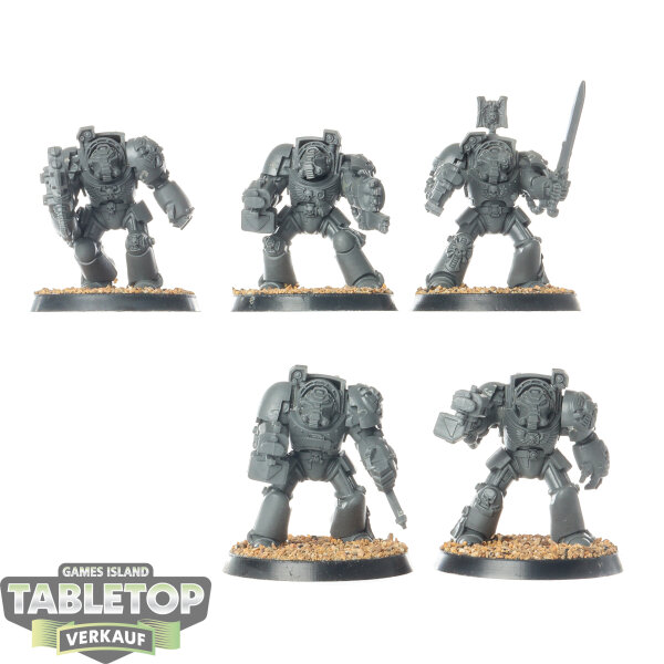 Space Marines - 5 x Terminator Squad klassisch - unbemalt