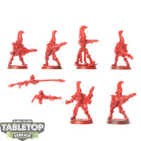 Aeldari - 6 x Fire Dragons klassisch - grundiert