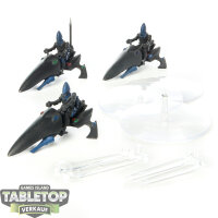 Aeldari - 3 x Windriders klassisch - bemalt