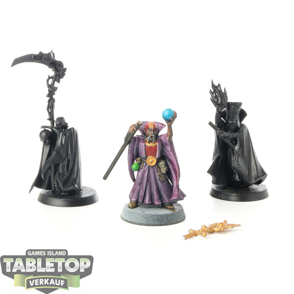 Cities of Sigmar - 3 x Battlemage - teilweise bemalt