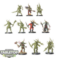 Death Guard - 10 x Poxwalkers - teilweise bemalt