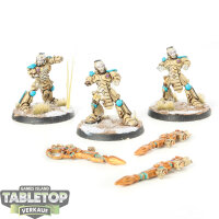 Aeldari - 3 x Dark Reapers klassisch - bemalt