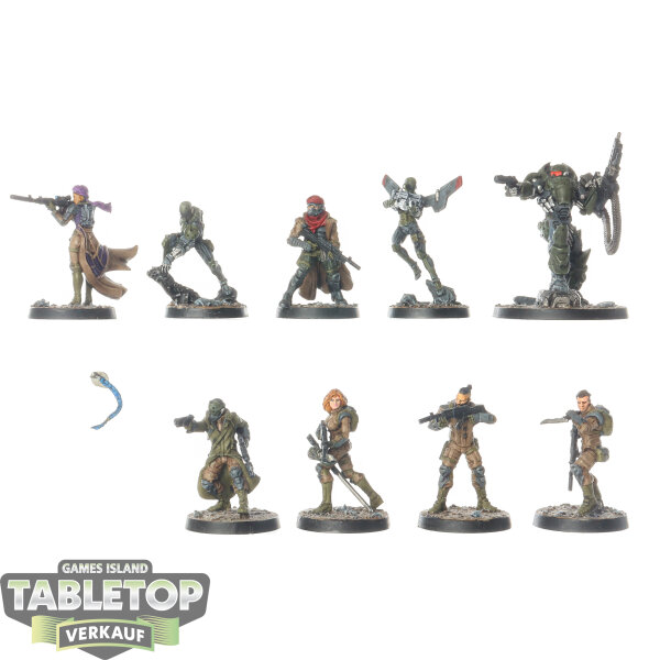 Infinity - 9 x Haqqislam Action Pack - bemalt