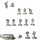 Tau Empire - 10 Fire Warriors Breacher Team - unbemalt