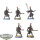 Aeldari - 5 Dire Avengers - teilweise bemalt