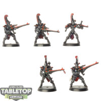 Aeldari - 5 Dire Avengers - teilweise bemalt