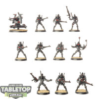 Aeldari - 10 Guardian Defenders classic - bemalt