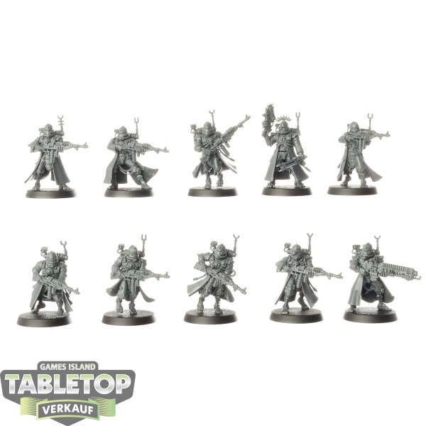 Adeptus Mechanicus - 10 Skitarii Vanguard - unbemalt