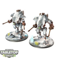 Imperial Knights - 2x Armiger Helverins - bemalt