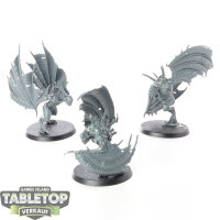 Flesh-eater Courts - 3 Crypt Flayers - unbemalt