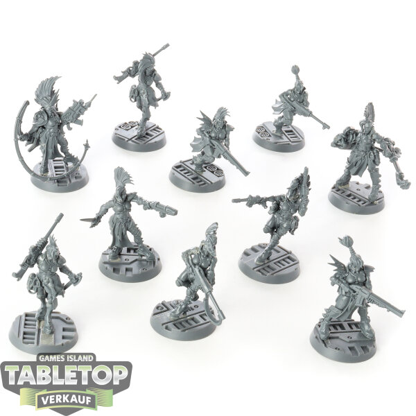 Necromunda - 10 Escher Gang - unbemalt
