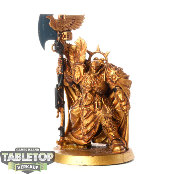 Adeptus Custodes - Captain-General Trajann Valoris - teilweise bemalt