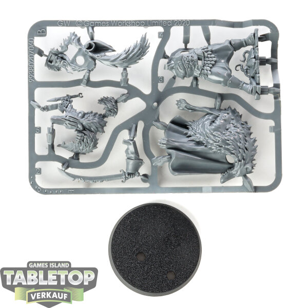 Soulblight Gravelords - Radukar the Wolf - im Gussrahmen