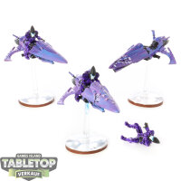 Aeldari - 3 Windriders - bemalt