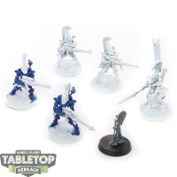 Aeldari - 5 Dire Avengers - teilweise bemalt