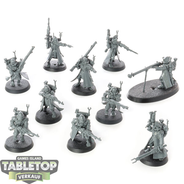 Adeptus Mechanicus - 10 Skitarii Rangers - unbemalt