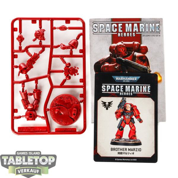 Space Marine Heroes - Brother Marzio - im Gussrahmen