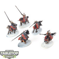 Slaves to Darkness - 5 Chaos Knights - bemalt