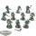 Dark Angels - 10x Assault Intercessor Squad - teilweise bemalt