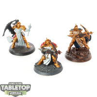 Stormcast Eternals - 3 Castigators - teilweise bemalt