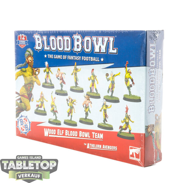 Blood Bowl - 12 Wood Elf Blood Bowl Team – Athelorn Avengers - Originalverpackt / Neu