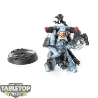 Space Wolves - Rune Priest klassisch - teilweise bemalt
