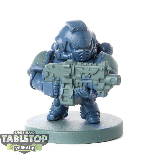 Warhammer 40k - Chibi - Intercessor - teilweise bemalt