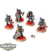 Deathwatch - 5 Veterans - bemalt