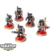Deathwatch - 5 Veterans - bemalt