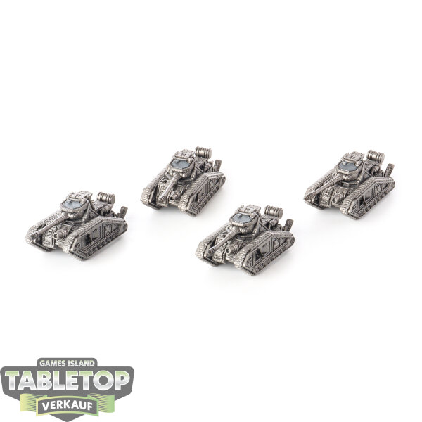 Legion Imperiales - 4 Malcador Squadron - grundiert