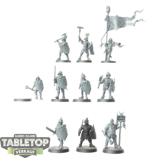Cities of Sigmar - 10x Freeguild Steelhelms - teilweise bemalt