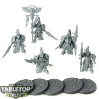 Adeptus Custodes - 5x Custodian Wardens - unbemalt