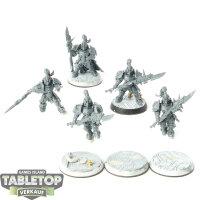 Adeptus Custodes - 5x Custodian Guard - unbemalt