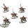 Slaves to Darkness - 5x Chaos Knights - bemalt