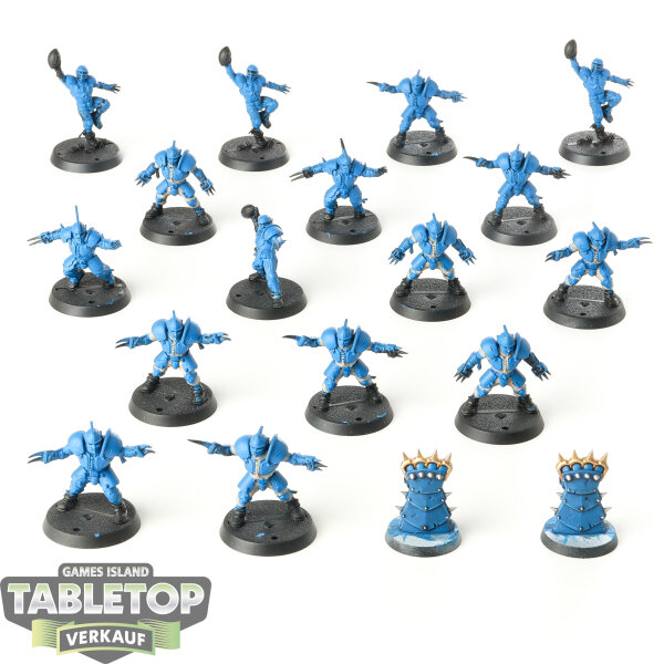 Blood Bowl - 16 Human Team: Reikland Reavers - unbemalt