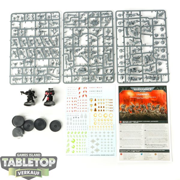 Chaos Space Marines - 10 Legionaries - teilweise gebaut