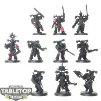 Chaos Space Marines - 10 Legionaries - teilweise bemalt