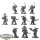 Chaos Space Marines - 10 Legionaries - teilweise bemalt
