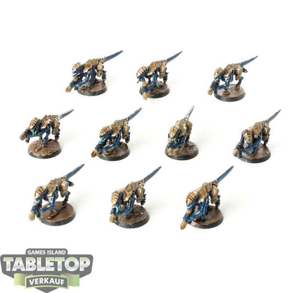 Tyraniden - 10 Termagants klassisch - bemalt