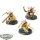 Tyraniden - 3 Tyranid Warriors - bemalt