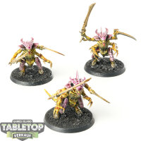 Tyraniden - 3 Tyranid Warriors - bemalt