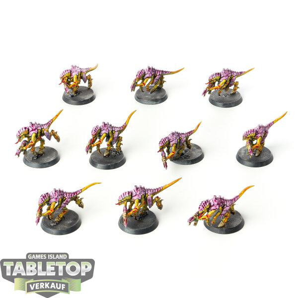 Tyraniden - 10 Termagants - bemalt