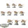 Tyraniden - 10 Termagants - bemalt