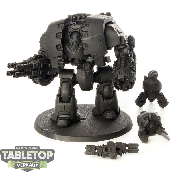 Horus Heresy - Leviathan Siege Dreadnought with Ranged & Close Combat Weapons - grundiert
