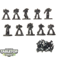 Horus Heresy - 10x MKII Tactical Squad with Disintegrator...