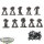 Horus Heresy - 10x MKII Tactical Squad with Disintegrator Weapons - grundiert