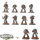 Horus Heresy - 10x MKII Tactical Squad - Dark Angels - bemalt