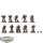 Horus Heresy - 10x MKIII Tactical Squad with Heavy Weapons - Dark Angels - bemalt